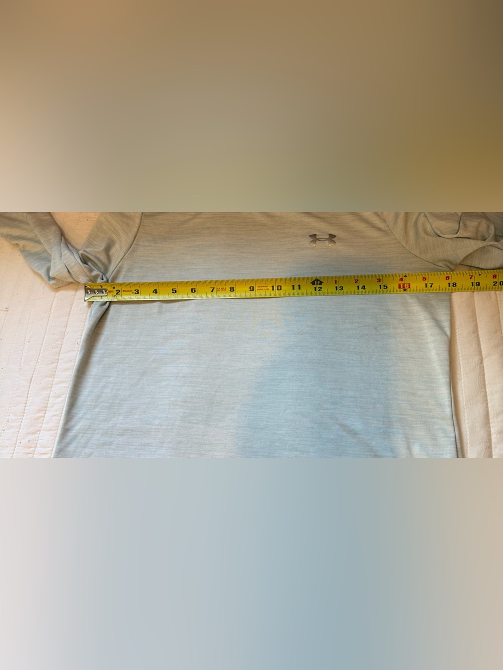 Under Armour Heatgear Loose Long-Sleeve Crewneck Light Blue Top Women’s Small - Picture 5 of 6